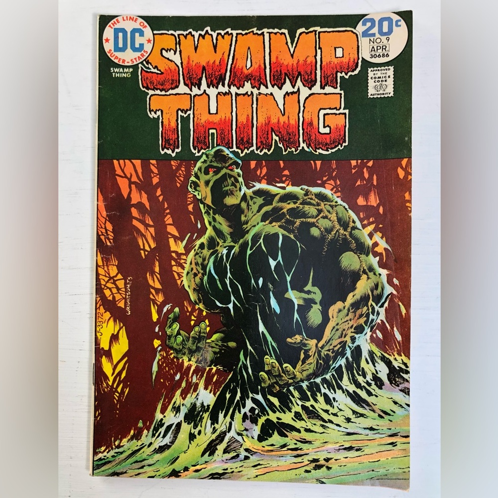 Swamp Thing No. 9 1974 DC Comics